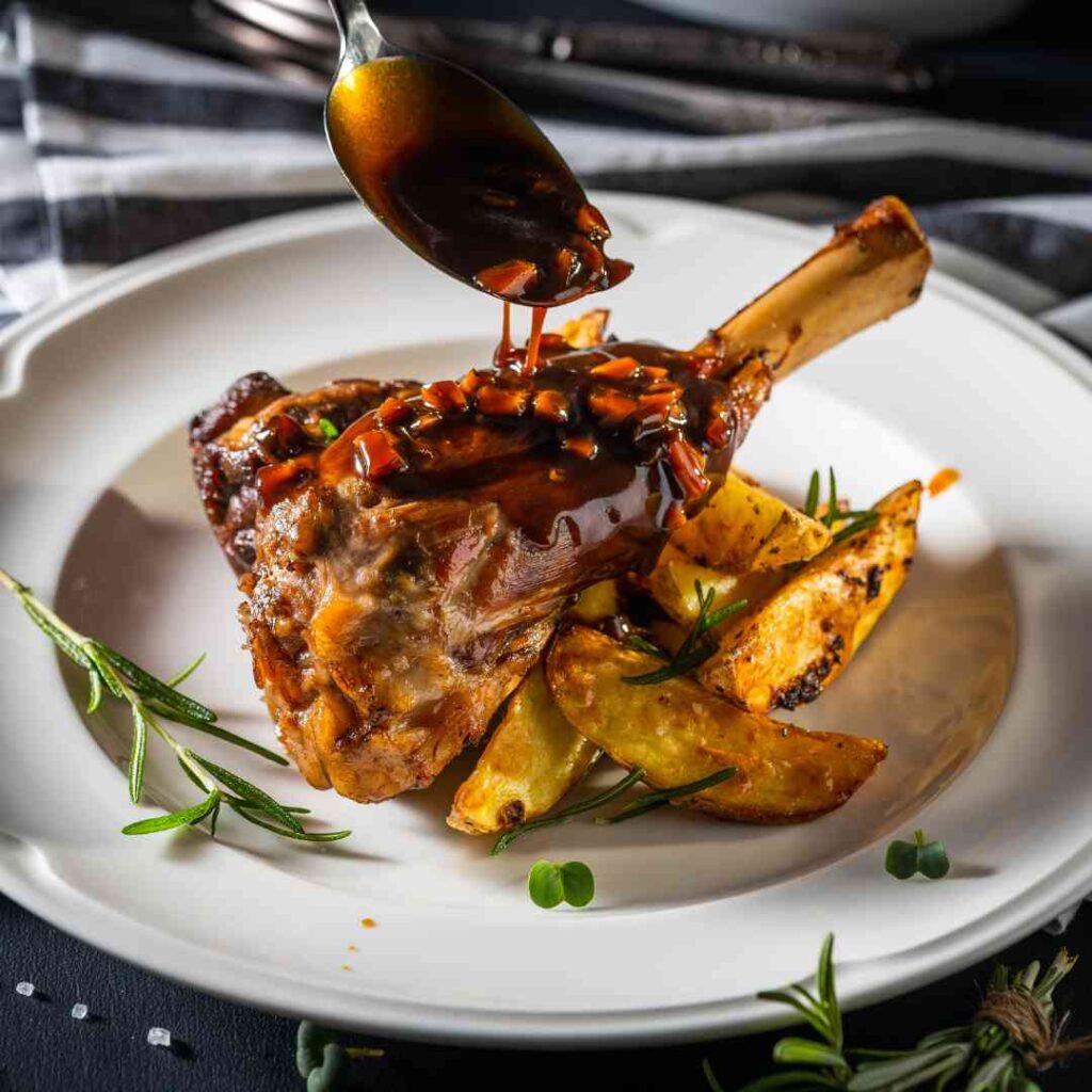 Recette gigot d'agneau au romarin