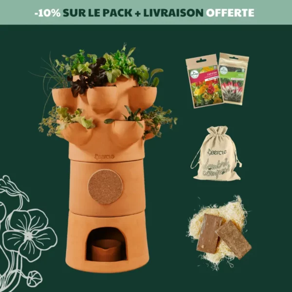 Starter Pack - Potager Composteur