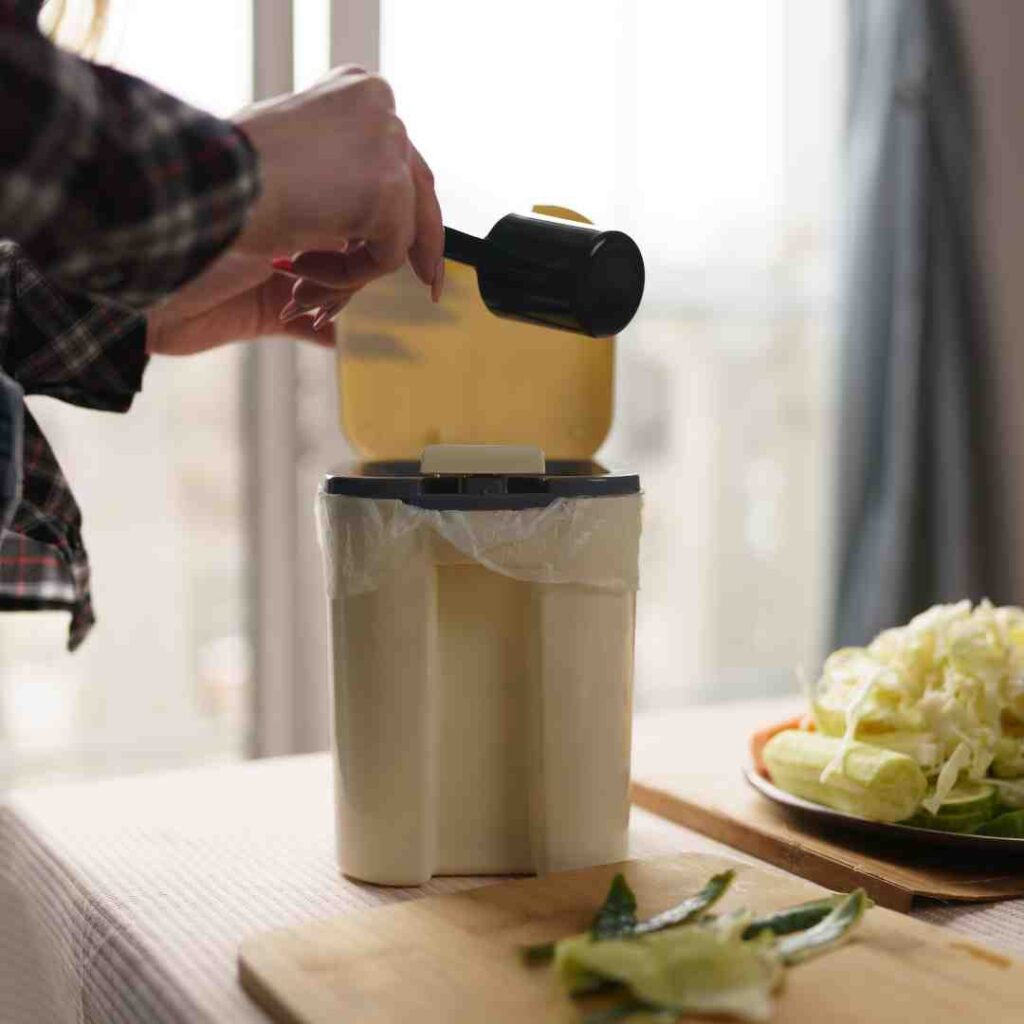 Bokashi composter viande