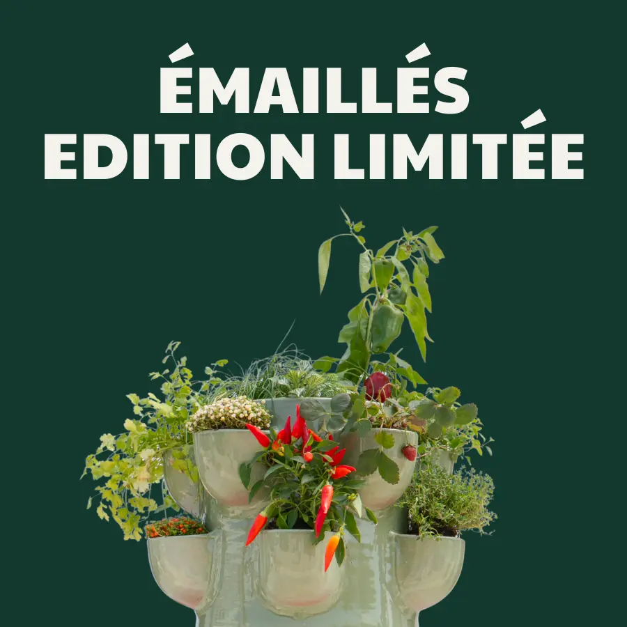 composteur coloré émaillé édition limitée