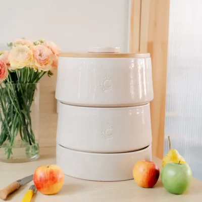 Lombricomposteur compact émaillé