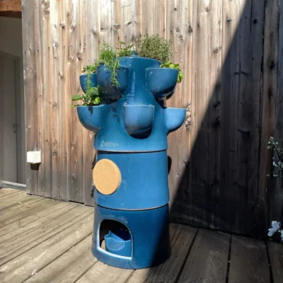 Potager composteur émaillé