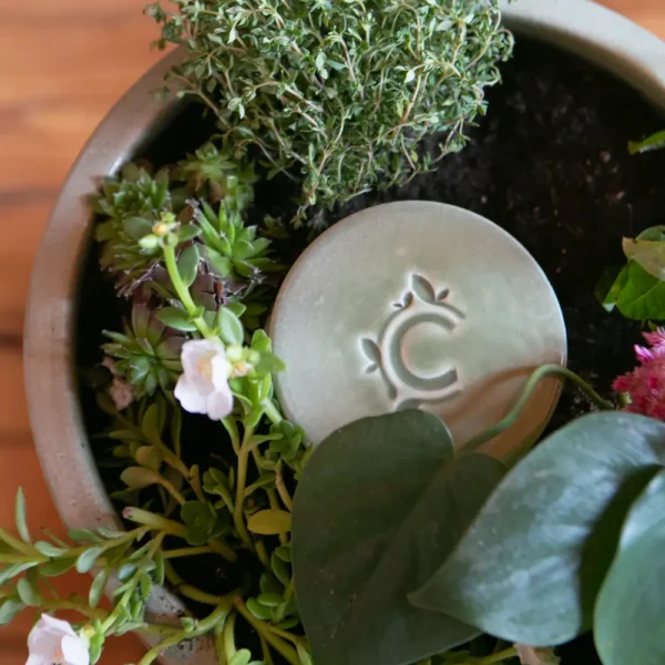Pot de fleurs composteur émaillé – Image 4