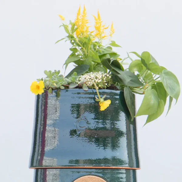 Pot de fleurs composteur émaillé – Image 6