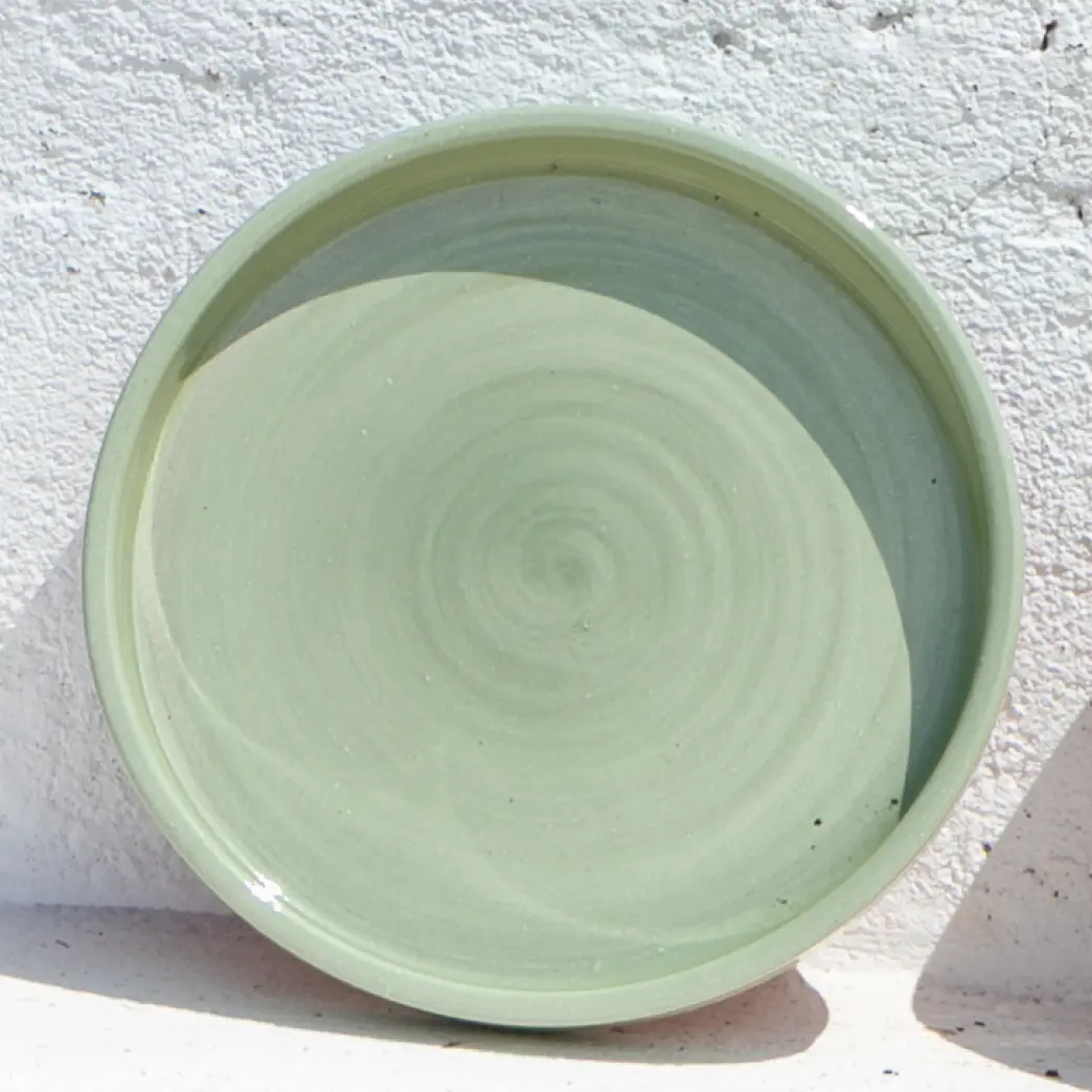 Plateau en terre cuite émaillée – Image 9