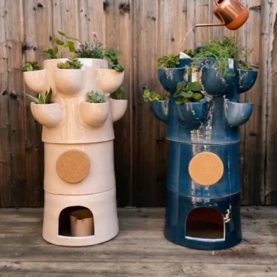 Potager composteur émaillé