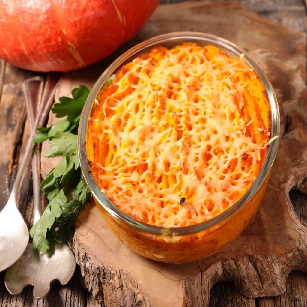 Recette facile de gratin de potimarron