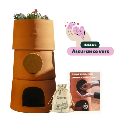 Starter Pack - Pot de fleurs Composteur