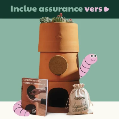 Starter Pack - Pot de fleurs Composteur